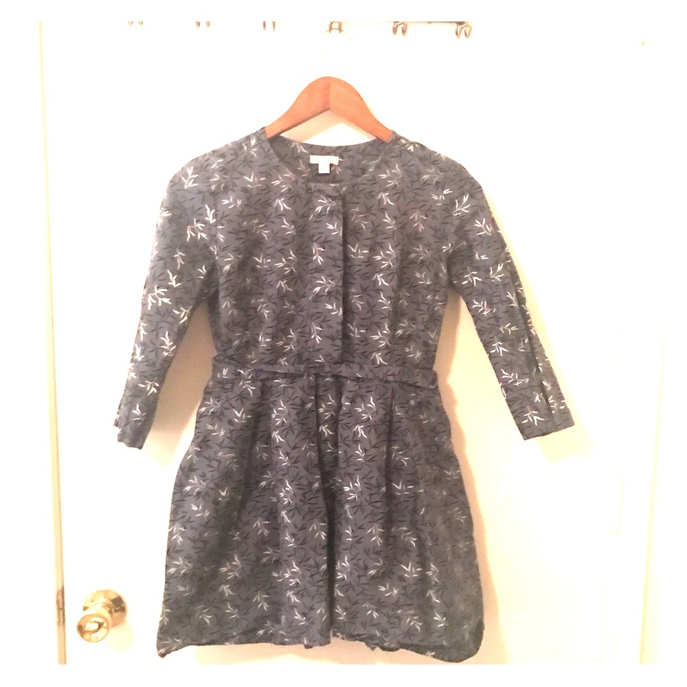 Gap grey-blue peplum top/jacket/tunic.